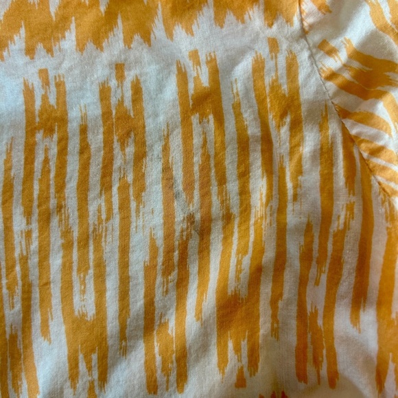 J. McLaughlin Ikat Caftan Dress Women’s Sz S Pullover Lightweight Cotton - Picture 7 of 7